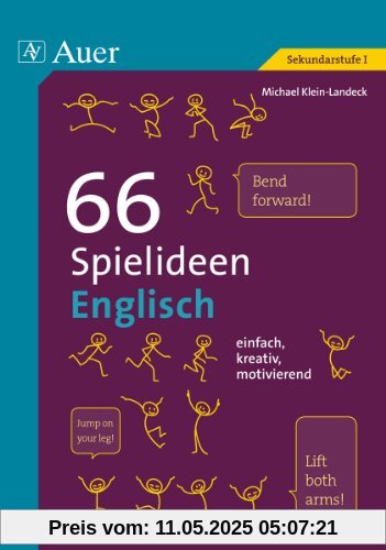 66 Spielideen Englisch: 5. bis 10. Klasse 66 Spielideen Englisch: 5. bis 10. Klasse