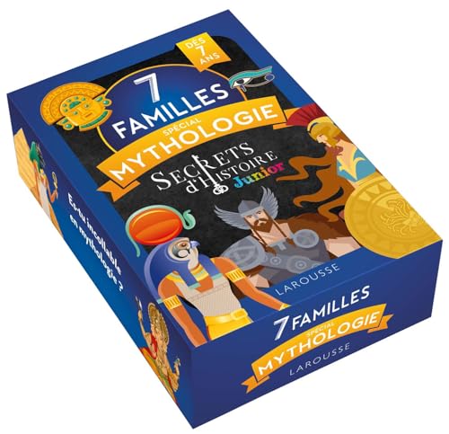 7 familles spécial Mythologie Secrets d'histoire junior von LAROUSSE