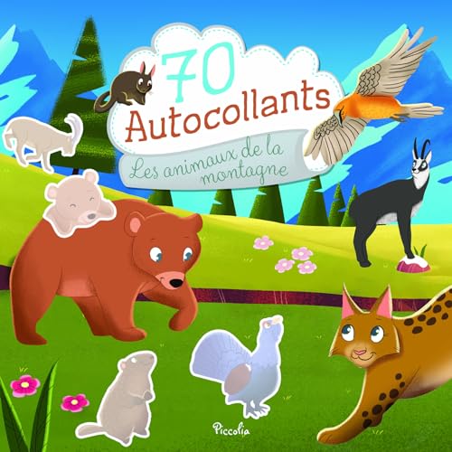 70 autocollants - Les animaux de la montagne 70 autocollants - Les animaux de la montagne von PICCOLIA