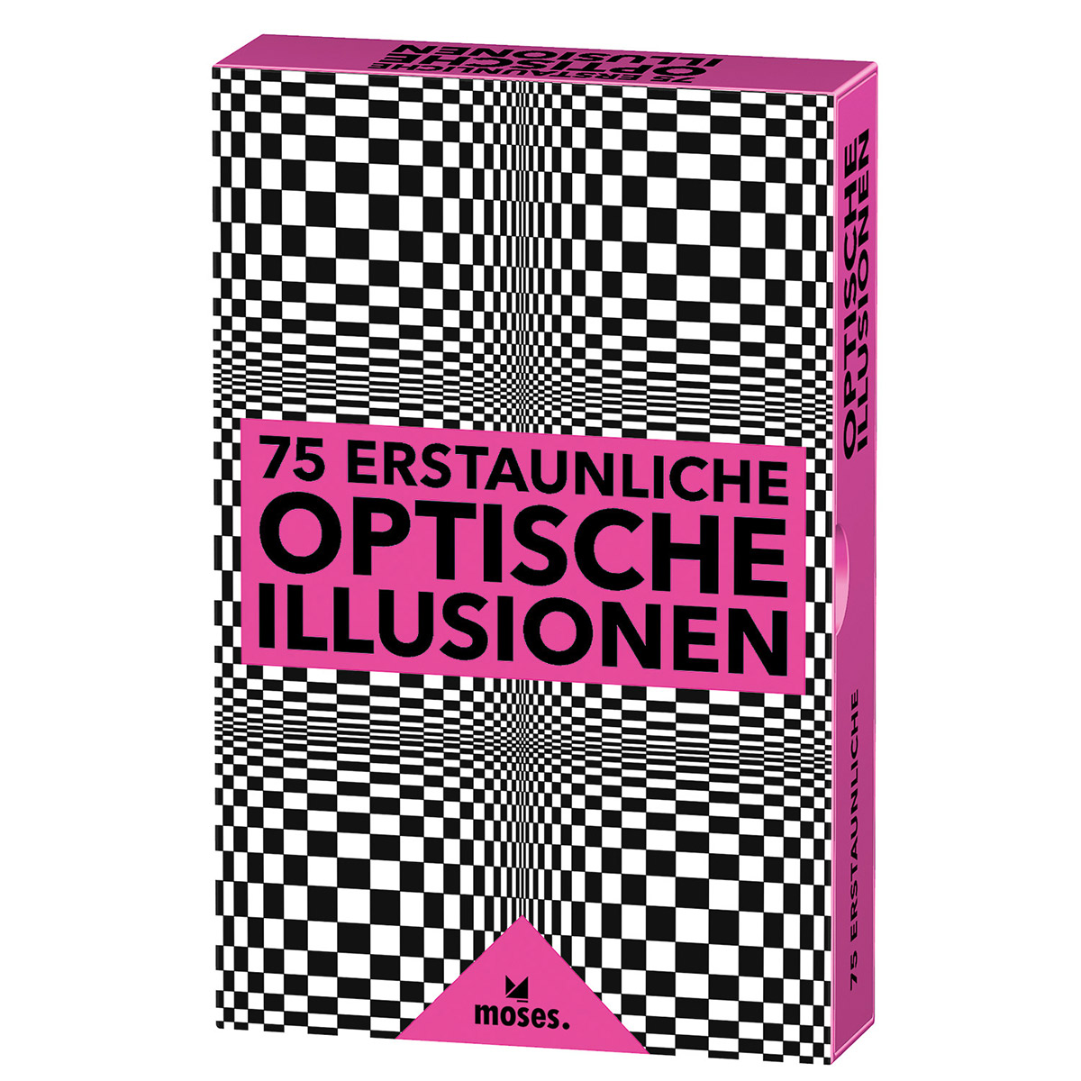 Kartenbox »75 erstaunliche Optische Illusionen« von Moses. Verlag GmbH