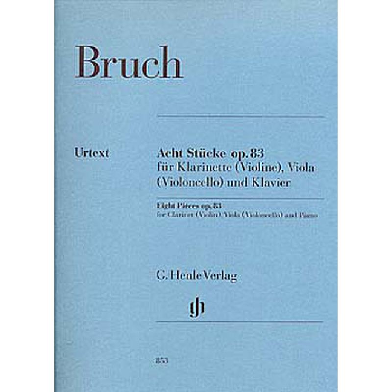 8 Stücke op 83 8 Stücke op 83