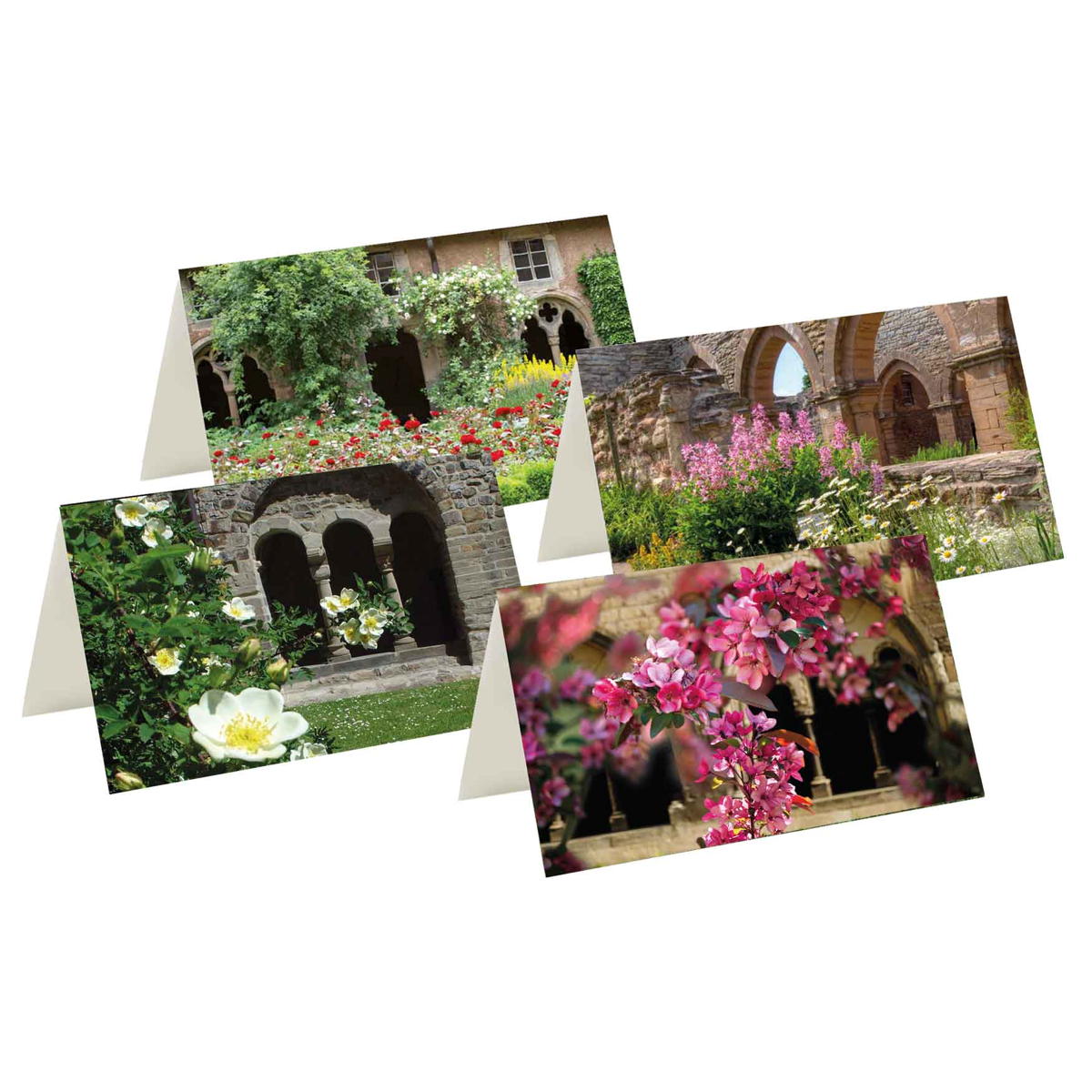 8er-Set Briefkarten »Blumen-Romantik im Kloster« 8er-Set Briefkarten »Blumen-Romantik im Kloster« von Monumente Publikationen