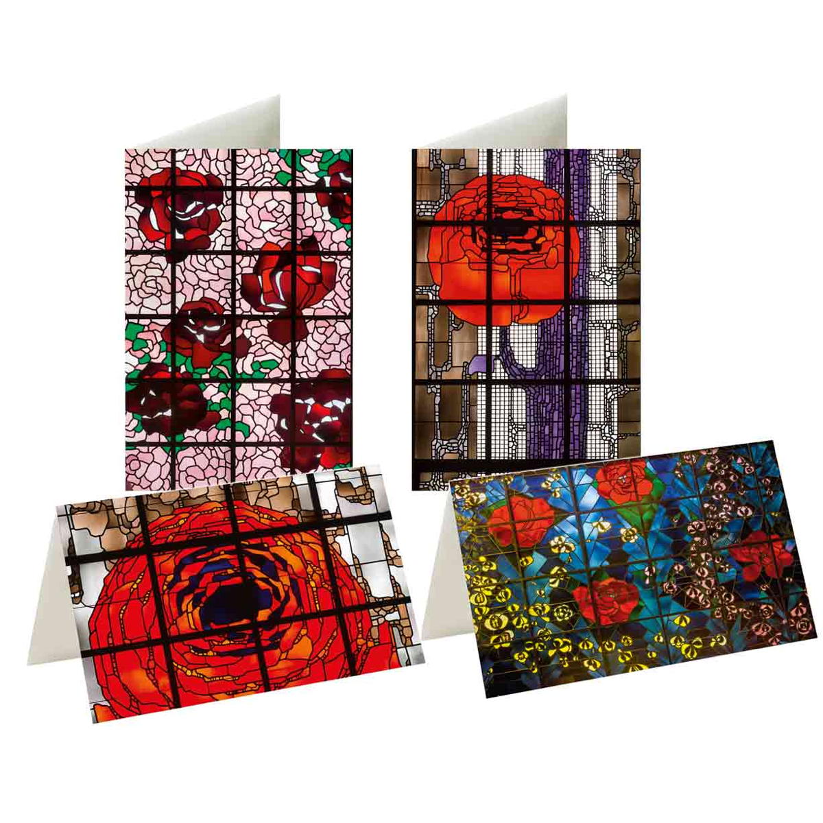 8er-Set Briefkarten »Rosenfenster Gottfried Böhm« 8er-Set Briefkarten »Rosenfenster Gottfried Böhm« von Monumente Publikationen