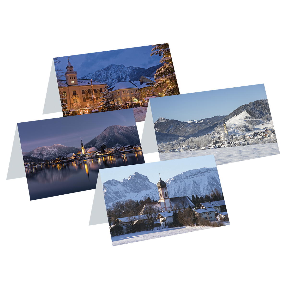 8er-Set Briefkarten »Winterzauber im Gebirge« 8er-Set Briefkarten »Winterzauber im Gebirge« von Monumente Publikationen