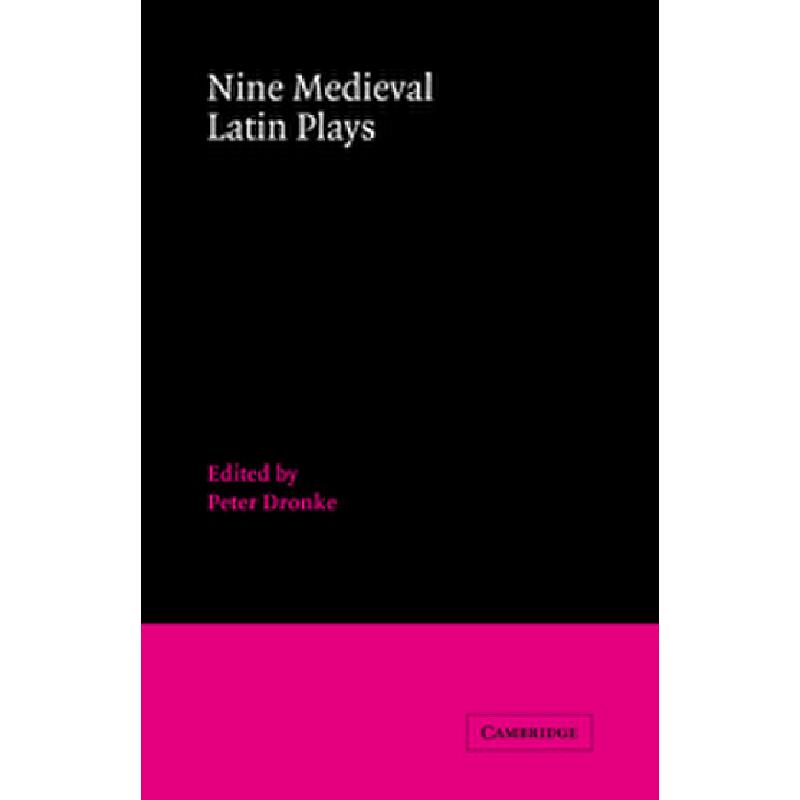 9 medieval latin plays