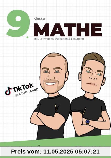 9. Klasse Mathematik Lernheft: inkl. Lernvideos von MatheMind