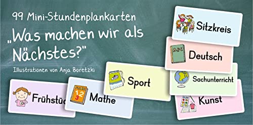 99 Mini-Stundenplankarten – „Was machen wir als Nächstes?“ von Verlag an der Ruhr GmbH