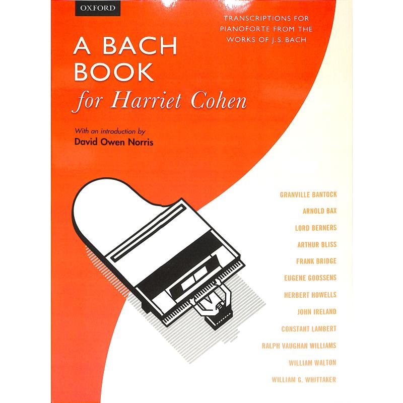 A Bach book for Harriet Cohen A Bach book for Harriet Cohen