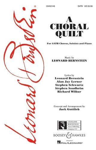 A Choral Quilt: Soli, gemischter Chor (SATB) und Klavier. Chorpartitur.