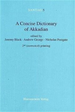 A Concise Dictionary of Akkadian von Harrassowitz
