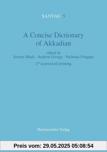 A Concise Dictionary of Akkadian: Akkadian-English