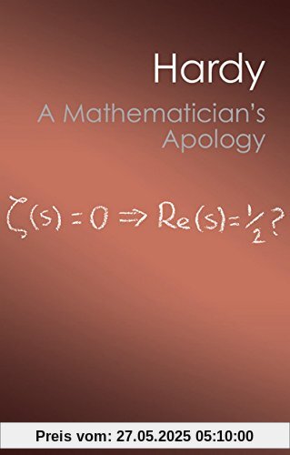 A Mathematician's Apology (Canto Classics)