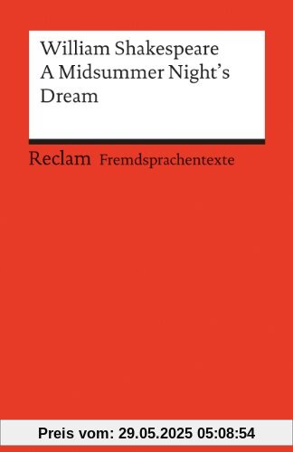 A Midsummer Night's Dream: (Fremdsprachentexte)