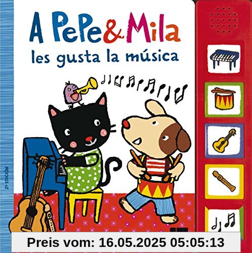 A Pepe y Mila les gusta la música