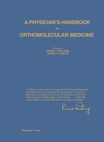 A Physician's Handbook on Orthomolecular Medicine von Pergamon