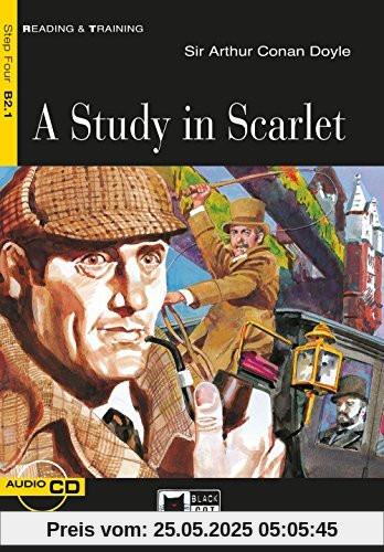 A Study in Scarlet: Englische Lektüre für das 5. und 6. Lernjahr. Buch + Audio-CD (Reading & training)