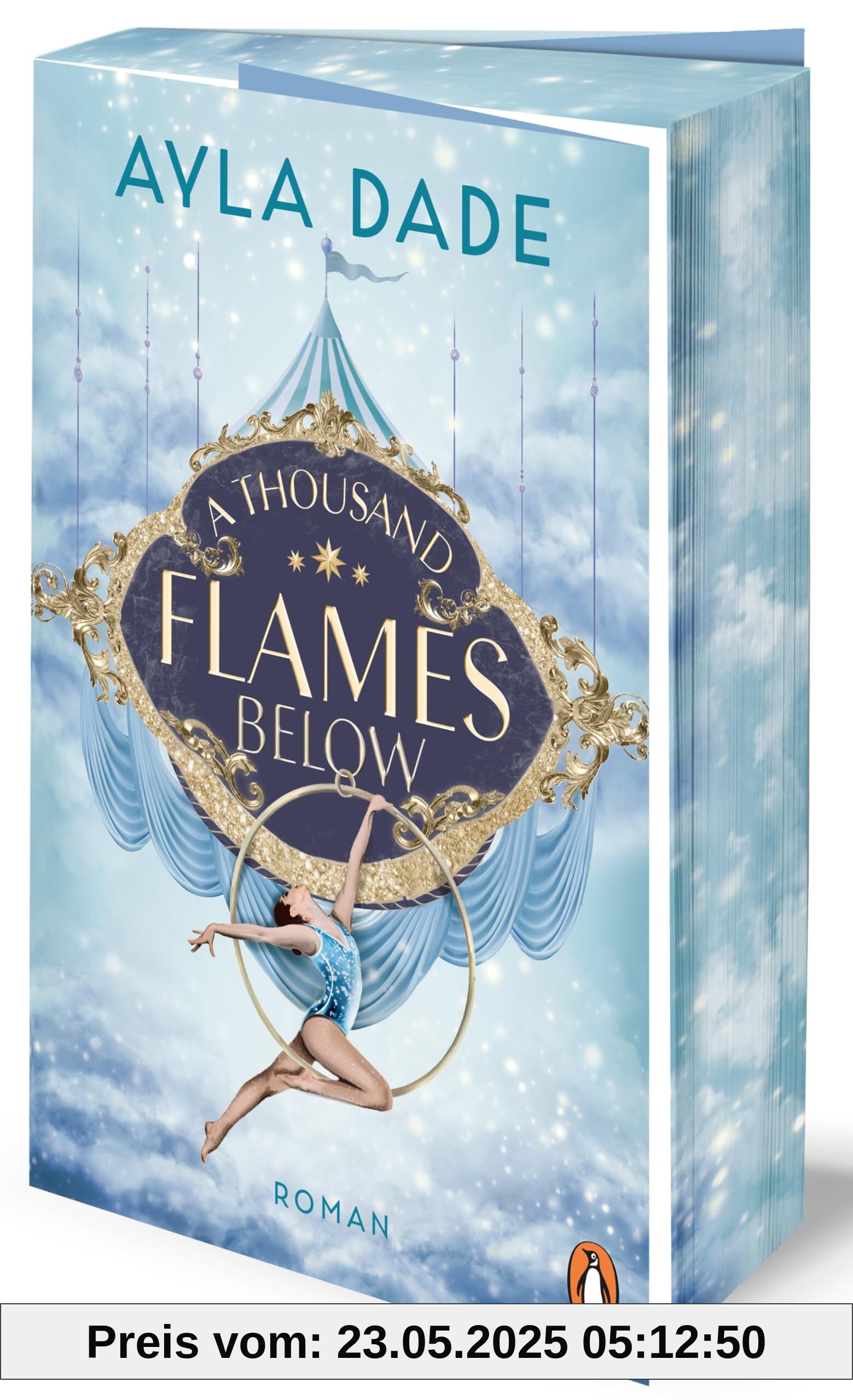 A Thousand Flames Below: Roman. Die New Adult Starautorin mit ihrer neuen Bestsellerreihe – Limitierte Farbschnittausgabe (Die Sky-Circus-Reihe, Band 2)