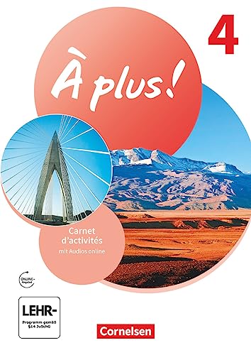 À plus ! Neubearbeitung - Französisch als 1. und 2. Fremdsprache - Ausgabe 2020 - Band 4: Carnet d'activités mit Audios online von Cornelsen Verlag