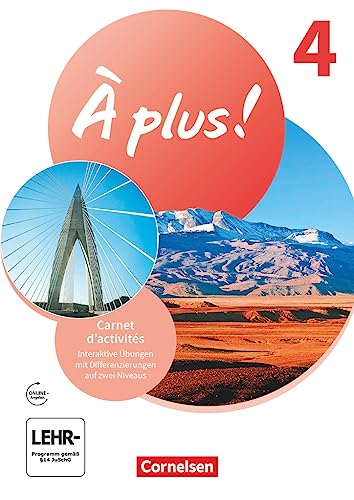À plus ! Neubearbeitung - Französisch als 1. und 2. Fremdsprache - Ausgabe 2020 - Band 4: Carnet d'activités mit interaktiven Übungen - Mit Audio-Materialien