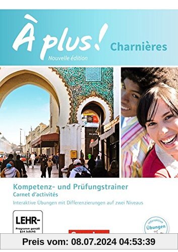 À plus! - Nouvelle édition: Charnières - Carnet d'activités mit MP3-Dateien als Download: Mit Förderheft als Download und interaktiven Übungen