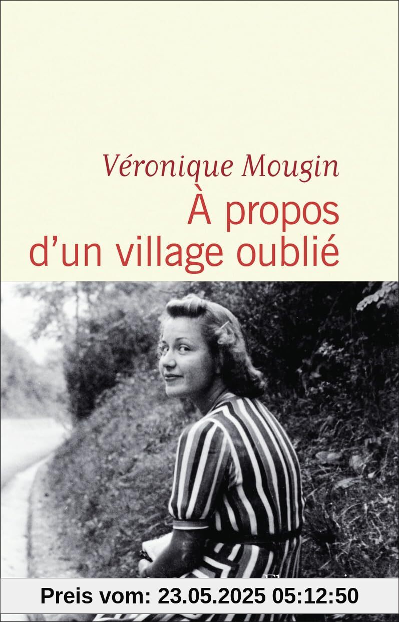 À propos d'un village oublié