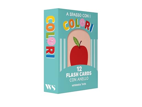 A spasso con i colori. Flash cards con anello von White Star