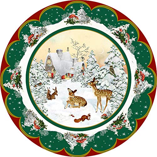 A3-Wandkalender – Nostalgischer Weihnachtsteller