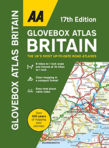 AA Glovebox Atlas Britain (AA Road Atlas Britain)