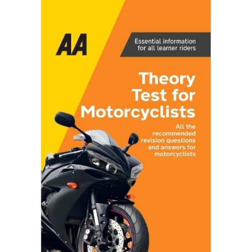 AA Theory Test for Motorcyclists: AA Driving Books von Automobile Association