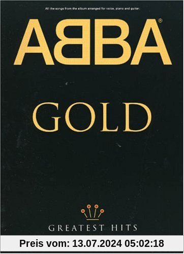ABBA Gold Greatest Hits PVG: Songbuch für Klavier, Gesang und Gitarre (Music)