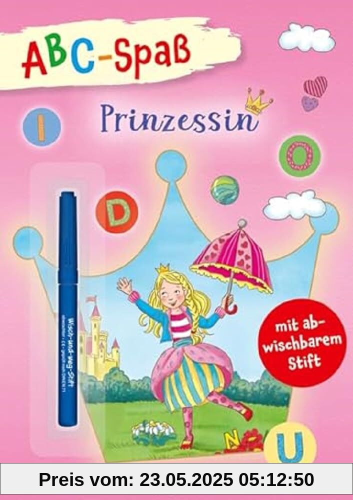 ABC-Spaß - Prinzessin: mit abwischbarem Stift