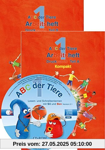 ABC der Tiere 1 - Arbeitsheft zur Silbenfibel® Kompakt · Neubearbeitung: Förderausgabe