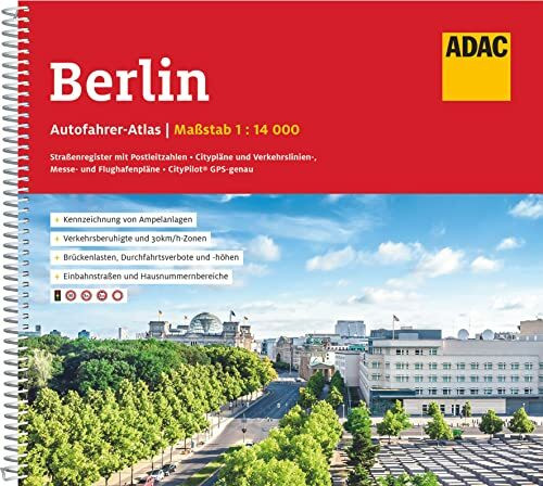 ADAC Autofahreratlas Berlin 1:14.000 ADAC Autofahreratlas Berlin 1:14.000