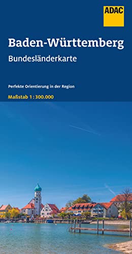 ADAC Bundesländerkarte Deutschland 11 Baden-Württemberg 1:300.000: Perfekte Orientierung in der Region von ADAC Verlag