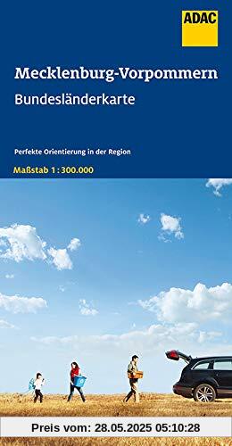 ADAC BundesländerKarte Deutschland Blatt 2 Mecklenburg-Vorpommern 1:250 000