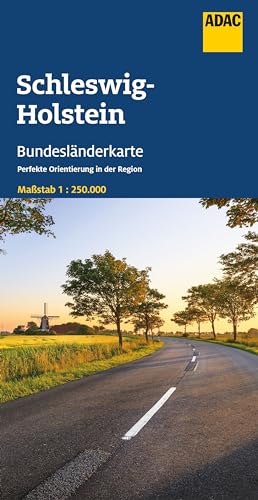 ADAC Bundesländerkarte Deutschland 01 Schleswig-Holstein 1:250.000: Straßenkarte und Autokarte ADAC Bundesländerkarte Deutschland 01 Schleswig-Holstein 1:250.000: Straßenkarte und Autokarte von ADAC Kartografie ein Imprint von MAIRDUMONT