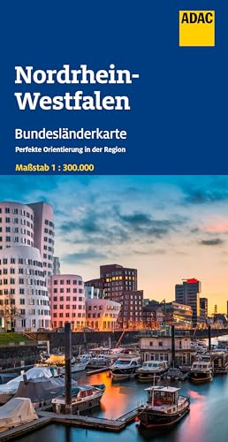 ADAC Bundesländerkarte Deutschland 06 Nordrhein-Westfalen 1:300.000: Straßenkarte und Autokarte ADAC Bundesländerkarte Deutschland 06 Nordrhein-Westfalen 1:300.000: Straßenkarte und Autokarte von ADAC Kartografie ein Imprint von MAIRDUMONT