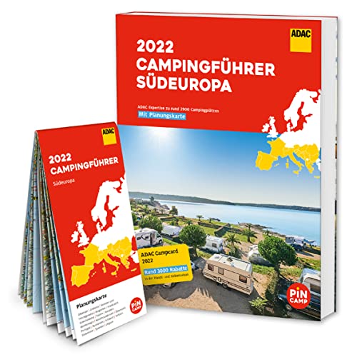 ADAC Campingführer Südeuropa 2022: Mit ADAC Campcard und Planungskarten von ADAC