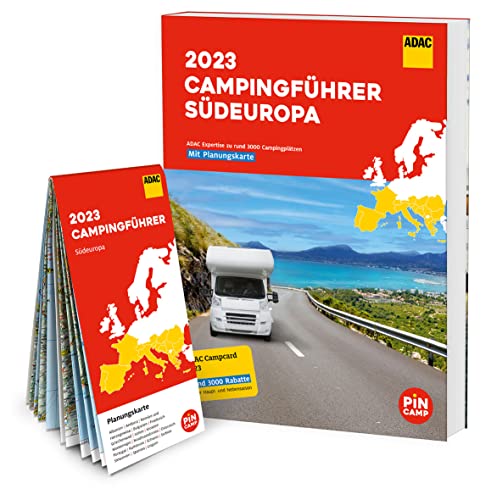 ADAC Campingführer Südeuropa 2023: Mit ADAC Campcard und Planungskarten von ADAC