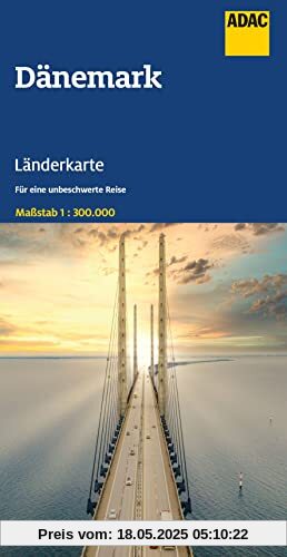 ADAC Länderkarte Dänemark 1:300.000 ADAC Länderkarte Dänemark 1:300.000