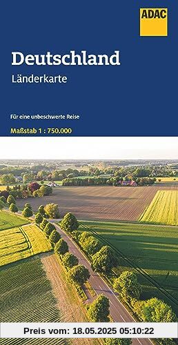 ADAC Länderkarte Deutschland 1:750.000 ADAC Länderkarte Deutschland 1:750.000
