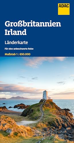 ADAC Länderkarte Großbritannien, Irland 1:650.000: Straßenkarte und Autokarte von ADAC Kartografie ein Imprint von MAIRDUMONT