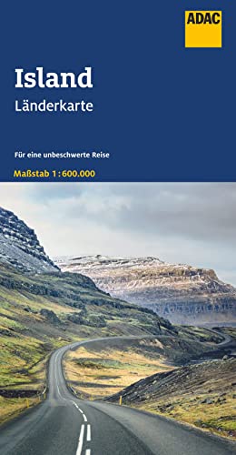 ADAC Länderkarte Island 1:600.000: Straßenkarte und Autokarte von ADAC Kartografie ein Imprint von MAIRDUMONT