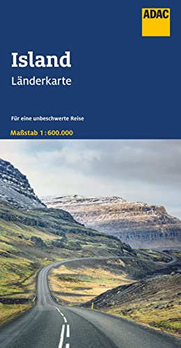 ADAC Länderkarte Island 1:600.000 von ADAC