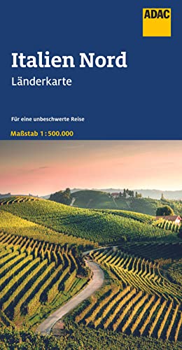 ADAC Länderkarte Italien Nord 1:500.000