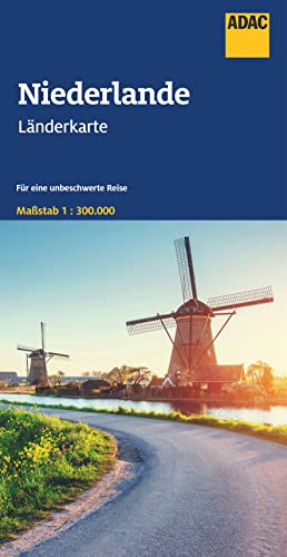 ADAC Länderkarte Niederlande 1:300.000 von ADAC