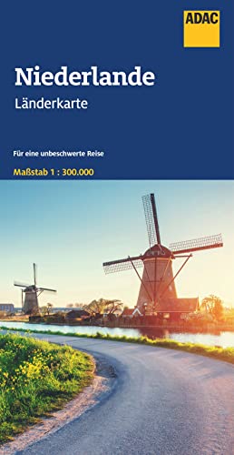 ADAC Länderkarte Niederlande 1:300.000: Straßenkarte und Autokarte von ADAC Kartografie ein Imprint von MAIRDUMONT