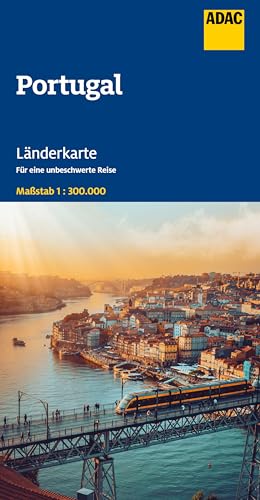ADAC Länderkarte Portugal 1:300.000: Straßenkarte und Autokarte ADAC Länderkarte Portugal 1:300.000: Straßenkarte und Autokarte von ADAC Kartografie ein Imprint von MAIRDUMONT