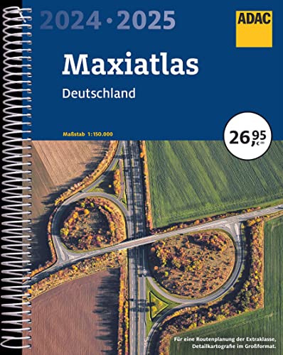 ADAC Maxiatlas 2024/2025 Deutschland 1:150.000 (ADAC Atlanten) von ADAC