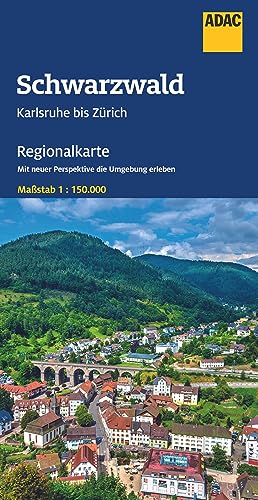 ADAC Regionalkarte 14 Schwarzwald 1:150.000: Karlsruhe bis Zürich - Straßenkarte und Autokarte ADAC Regionalkarte 14 Schwarzwald 1:150.000: Karlsruhe bis Zürich - Straßenkarte und Autokarte von ADAC Kartografie ein Imprint von MAIRDUMONT
